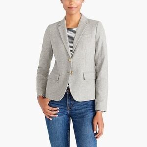 J. Crew Mercantile Gray Wool‎ Blend Blazer Size 2